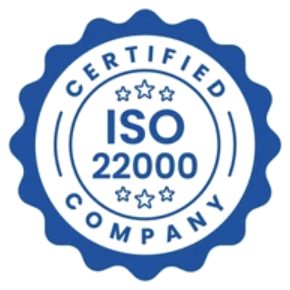 ISO 22000 certification logo