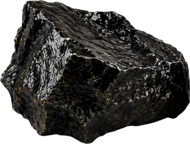 Raw shilajit mineral rock